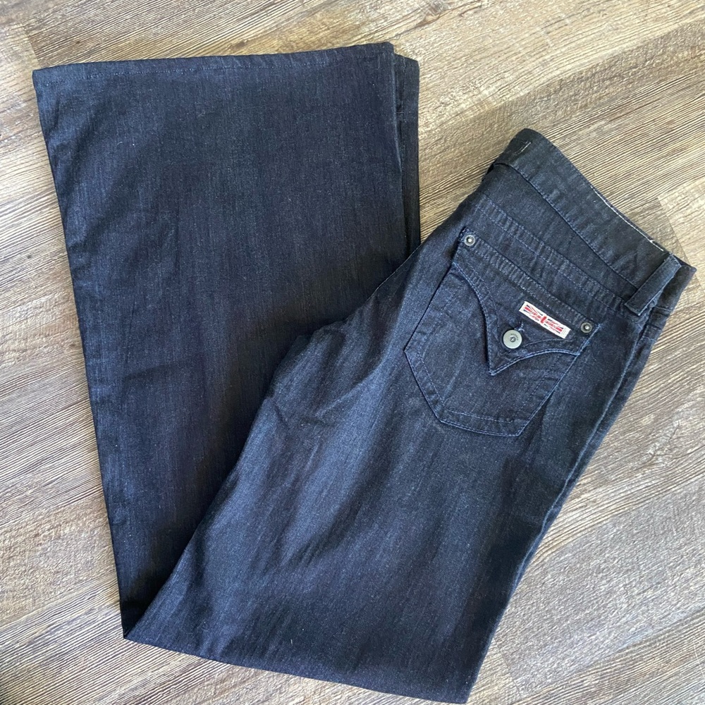 Hudson Low Rise Wide leg Jeans